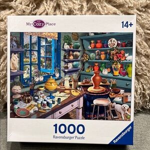 Ravensburger My Cozy Place Pottery Shed  Puzzle - 1000 Pieces